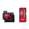 Milwaukee 3631-21-48-35-1211 M12 12 Volt Lithium Ion Cordless Green 360 Degree Single Plane Laser Level Kit with 165 ft. Laser Detector