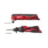 Milwaukee 2426-20-2488-20 M12 12-Volt Lithium-Ion Cordless Oscillating Multi-Tool with M12 12-Volt Lithium-Ion Cordless Soldering Iron