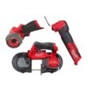 Milwaukee 2529-20-2526-20-2522-20 M12 FUEL 12-Volt Lithium-Ion Cordless Compact Band Saw, M12 FUEL Oscillating Multi-Tool and M12 FUEL 3 in. Cut Off Saw