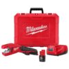 Milwaukee 2471-21 M12 12V Lithium-Ion Cordless Copper Tubing Cutter Kit with 1.5 Ah Battery, Charger and Hard Case