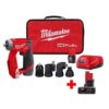 Milwaukee 2505-22-48-11-2460 M12 FUEL 12V Lithium-Ion Brushless Cordless 4-in-1 Interchangeable 3/8 in. Drill Driver Kit with 6.0 Ah Battery