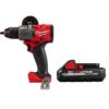 Milwaukee 2903-20-48-11-1835 M18 FUEL 18V Lithium-Ion Brushless Cordless 1/2 in. Drill/Driver with High Output CP 3.0 Ah Battery