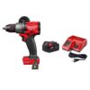 Milwaukee 2905-20-48-59-1850 M18 FUEL ONE-KEY 18V Lithium-Ion Brushless Cordless 1/2 in. Drill/Driver with M18 5.0Ah Battery and Charger
