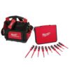 Milwaukee 48-22-2210-48-22-8315 10-Piece 1000-Volt Insulated Screwdriver Set with 15 in. PACKOUT Tote