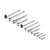 TEKTON SDR99002 1/4 in., 3/8 in., 1/2 in. Drive Quick-Release Ratchet and Breaker Bar Set (12-Piece)