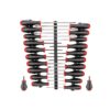 TEKTON DRV45500 High-Torque Screwdriver Set with Black Rails, 22-Piece (#0-#3,1/8-5/16 in., T10-T30)