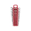 TEKTON WCB92402 6-19 mm Stubby Combination Wrench Set with Holder (14-Piece)