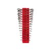 TEKTON WCB95402 6 mm to 19 mm Stubby Combination Wrench Set with Modular Slotted Organizer (14-Piece)