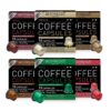 Bestpresso Coffee for Nespresso Original Machine 120 Aluminum pods Certified Genuine Espresso Variety Pack mix Flavored and Dark roast, Pods Compatible with Nespresso Original
