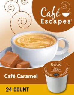 Café Escapes Café Caramel K-Cup Pack