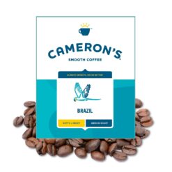 Cameron's Coffee Roasted Whole Bean Coffee, Brazil, 4 Pound, (Pack of 1)