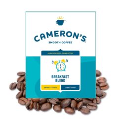 Cameron's Coffee Roasted Whole Bean Coffee, Breakfast Blend, 4 Pound, (Pack of 1)