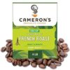 Cameron's Coffee Roasted Whole Bean Coffee, Organic Decaf French Roast, 4 Pound, (Pack of 1)