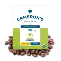 Cameron's Coffee Roasted Whole Bean Coffee, Organic Espresso, 4 Pound, (Pack of 1)