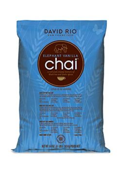 David Rio Elephant Vanilla Chai Mix for Spice Tea or Latte, 64 Ounce (Pack of 1)