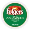 Folgers 100 percent Colombian Decaf single serve K-cup pods for Keurig brewers, 48 Count