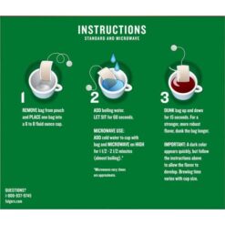 Folgers Coffee Singles Medium Roast Decaf Coffee Bags, 19 Count (Pack of 6)