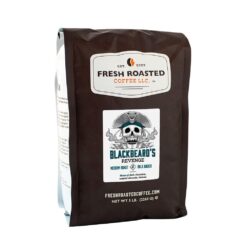 Fresh Roasted Coffee, Blackbeard's Revenge, 5 lb (80 oz), Medium Roast, Kosher, Ground