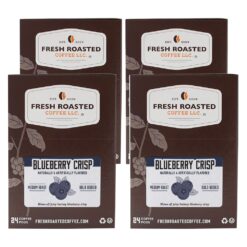 Fresh Roasted Coffee, Blueberry Crisp, Flavored Coffee Pods, 96 Count