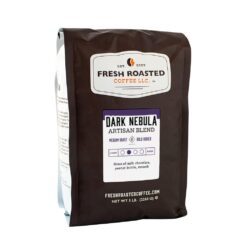 Fresh Roasted Coffee, Dark Nebula, 5 lb (80 oz), Medium Roast, Kosher, Ground