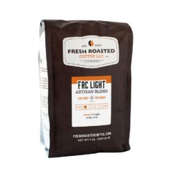 Fresh Roasted Coffee, FRC Light Roast Blend, 5 lb (80 oz), Kosher, Ground