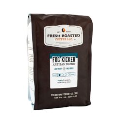 Fresh Roasted Coffee, Fog Kicker, 5 lb (80 oz), Light Roast, Kosher, Ground