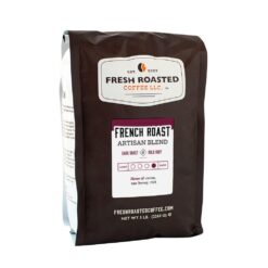 Fresh Roasted Coffee, French Roast, 5 lb (80 oz), Dark, Kosher, Ground