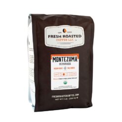 Fresh Roasted Coffee, Organic Montezuma Sunrise, 5 lb (80 oz), Medium Roast, Kosher, Ground