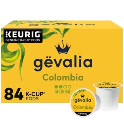 Gevalia Colombia K-Cup Coffee Pods, for a Keto and Low Carb Lifestyle (84 ct Box)