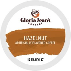 Gloria Jean's Coffees HAZELNUT -- 2 Boxes of 24 K-Cups for Keurig Brewers