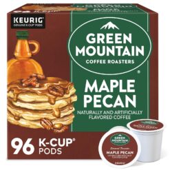 Green Mountain Coffee Roasters Maple Pecan Coffee,Keurig K-Cup Pods, Light Roast, 96 Count (4 Packs of 24)