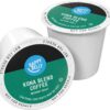 Happy Belly Medium Roast Coffee Pods, Kona Blend, Compatible with Keurig 2.0 K-Cup Brewers, 100 Count