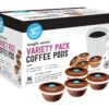 Happy Belly Variety Pack Coffee Pods, Compatible with K-Cup Brewer (Breakfast Blend, Dark/ Medium/ French Roast) 96 count (Pack of 1)