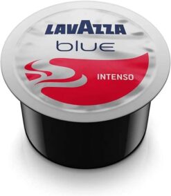 Lavazza BLUE Capsules, Espresso Intenso Coffee Blend, Medium Roast, 28.2-Ounce Boxes (Pack of 100) ,Value Pack, Blended and roasted in Italy, Full bodied with intense and persistent flavor