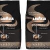 Lavazza Caffe Espresso 100% Arabic Whole Bean Coffee (2.2 lbs) - Pack of 2