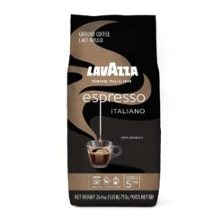 Lavazza Espresso Italiano Ground Coffee (26.4 oz.) -Medium Roast, (Pack of 12)