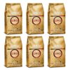 Lavazza Qualità Oro Whole Bean Coffee Blend, Medium Roast, 2.2-Pound Bag (Pack of 6) ,Full-bodied medium roast with sweet, aromatic flavor, Non-GMO, Value Pack