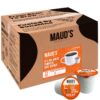 Maud's Decaf Pumpkin Spice Flavored Coffee Pods, 72 ct | Decaffeinated Great Pumpkin Mrs. Brown | 100% Arabica Medium Roast | Solar Energy Produced Recyclable Pods Compatible with Keurig K Cups Maker