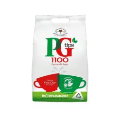 PG Tips One Cup Pyramid Tea Bags (Pack of 1, Total 1100 Tea Bags)