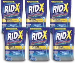 Rid-X Septic Treatment, 12 Month Supply of Septi-Pacs, 12.6 Oz