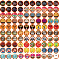 Two Rivers Coffee Mega Coffee Lovers Pods, Compatible with K Cup Brewers Including 2.0, Assorted Variety Sampler Pack, 100 Count
