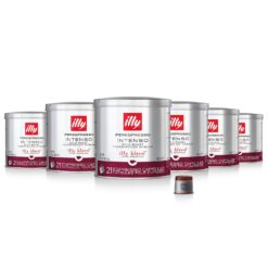 illy Coffee iperEspresso Capsules - Single-Serve Coffee Capsules & Pods - Single Origin Coffee Pods – Intenso Dark Roast, Notes of Cocoa & Fruit - For iperEspresso Capsule Machines – 21 Count, 6 Pack