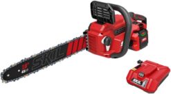 SKIL PWR CORE 40 Brushless 40V 18 In. Chainsaw Kit including 6.0Ah Battery and Charger-CS1800C-15 - 1