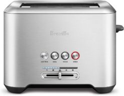 Breville Bit More Toaster 2 Slice BTA70XL, Brushed Stainless Steel - 1