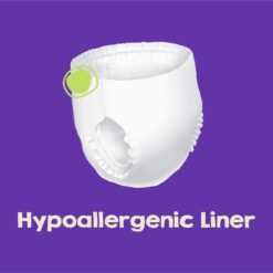 SleepOvers by Cuties, Bedwetting Underwear for Girls and Boys, X-Large 85-140 lbs, 88 Count - 5