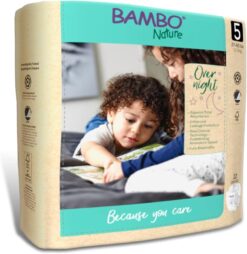 Bambo Nature Overnight Baby Diapers (Sizes 3 TO 6), Size 5, 88 Count - 2