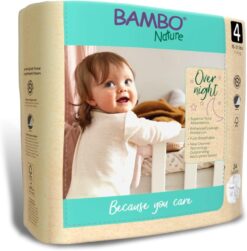 Bambo Nature Overnight Baby Diapers (Sizes 3 TO 6), Size 4, 48 Count - 2