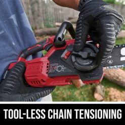 SKIL PWR CORE 20 Brushless 20V 12'' Handheld Lightweight Chainsaw Kit with Tool-free Chain Tension & Auto Lubrication, Includes 4.0Ah Battery and Charger-CS4562B-10 - 4