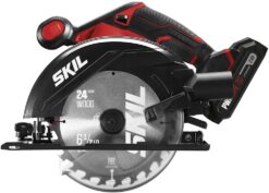 SKIL 20V 6-1/2 Inch Cordless Circular Saw Includes 2.0Ah PWR CORE 20 Lithium Battery and Charger - CR540602 - 8