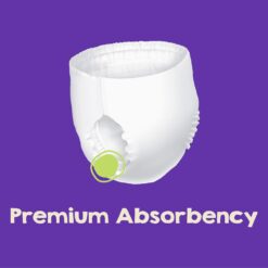 SleepOvers by Cuties, Bedwetting Underwear for Girls and Boys, X-Large 85-140 lbs, 88 Count - 8